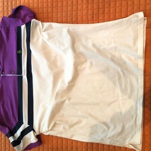 Original Penguin collarless golf shirt